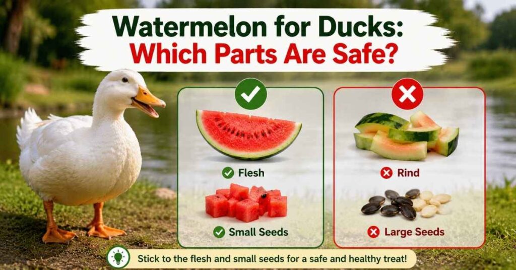 Can Ducks Eat Watermelon Seeds?
