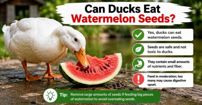 Can Ducks Eat Watermelon Seeds?