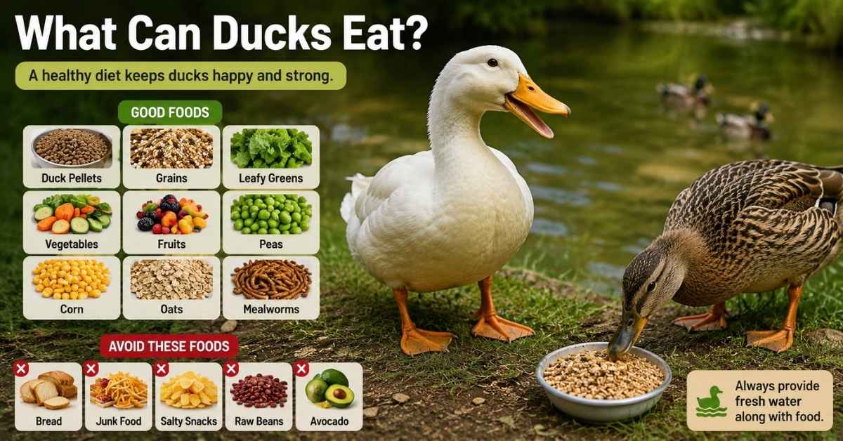 What Can Ducks Eat?