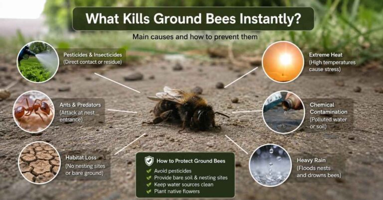 What Kills Ground Bees Instantly?